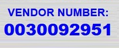 SW_National_Vendor_Number
